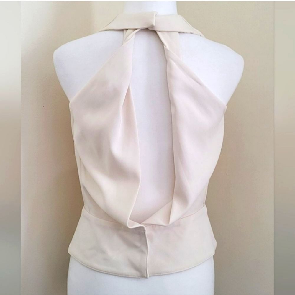 Stunning Balenciaga Paris Ivory top Size M